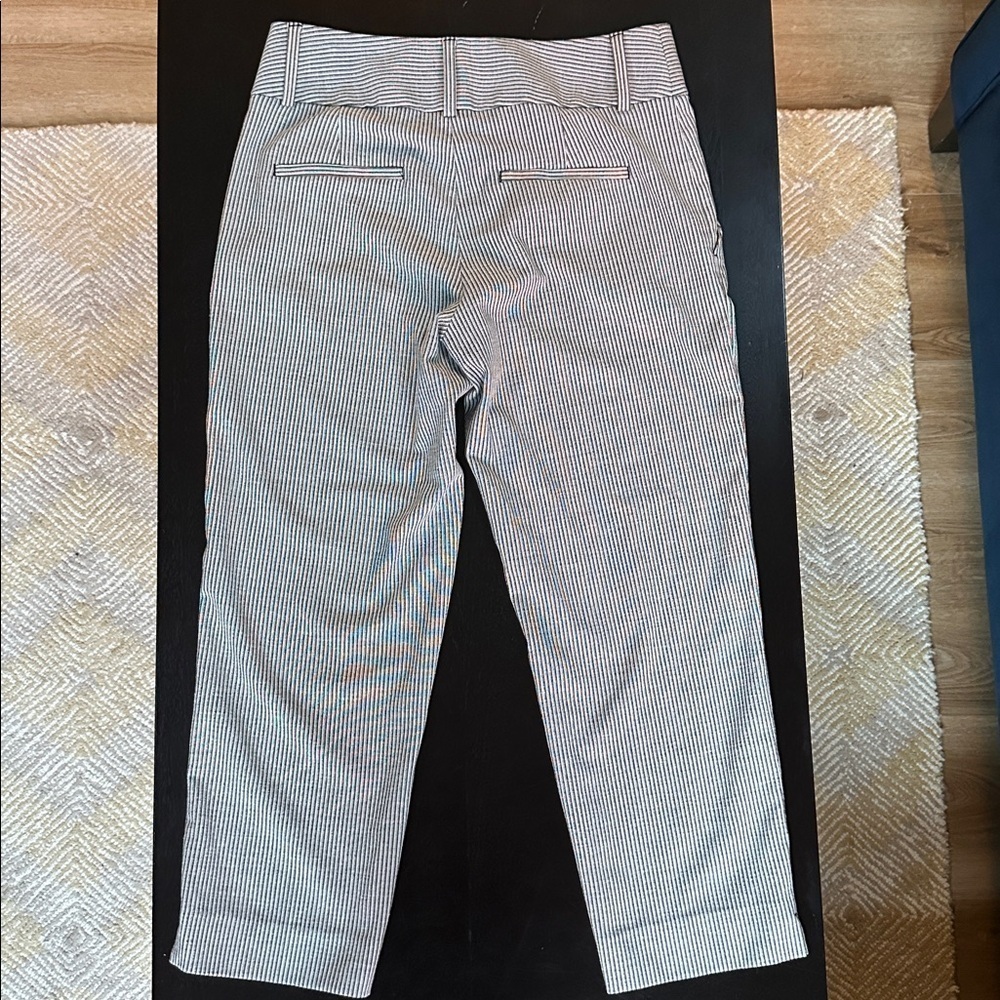 Banana Republic Factory striped cropped trouser pants - Picture 5 of 11